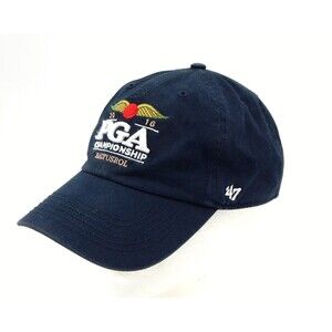 PGA Championship 2016 Baltusrol Hat Cap Strap Back Adjustable Blue Golf 47 Brand